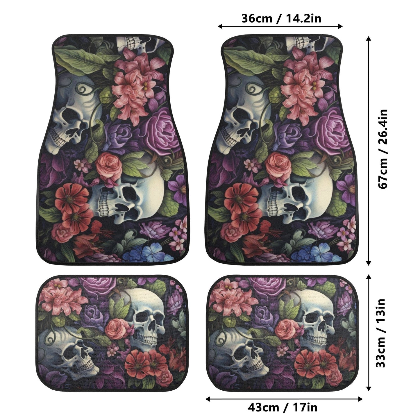 Skeleton car rug, motorcycle skull seat cover for car, motorcycle skull car seat protector cover, death skull car accessories, flame skull c
