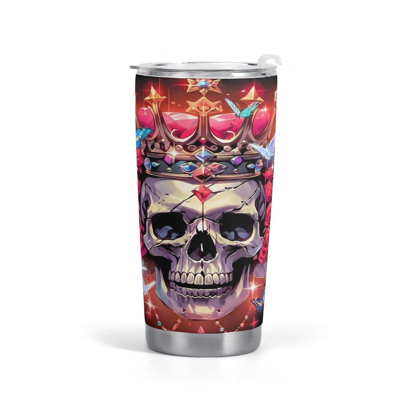 Spooky death travel mug, reaper skull cup, hooded skull travel mug, christmas skull jumbo Mug, dark horror tumbler cup mug, spooky death tum