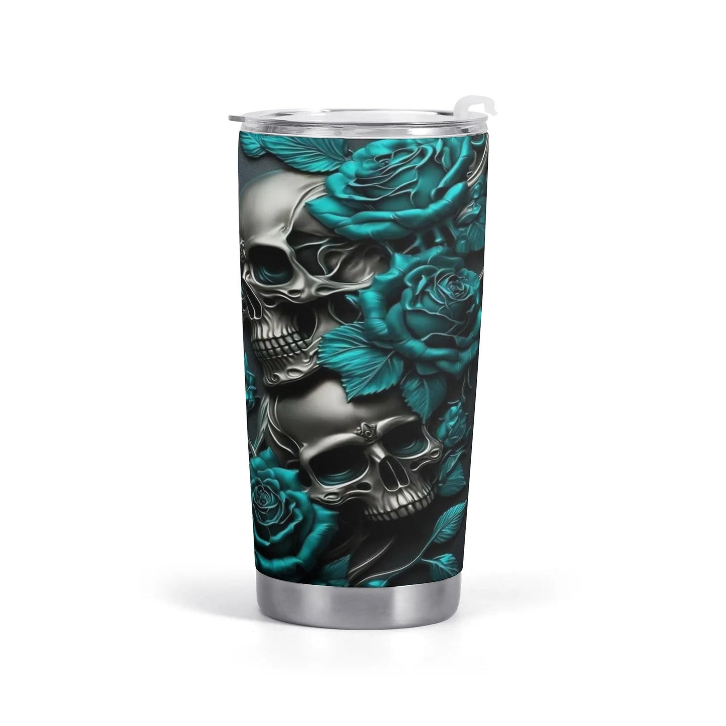 Devil ghost mug, gothic skull mug, skull with scythes tumbler, gothic skull coffee mug, skeleton tumblr, spooky death jumbo Mug, gothic skul