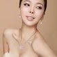 1 pc Women  HOT SALE Heart Flower Pendant Necklace Chain Jewelry NEW fine