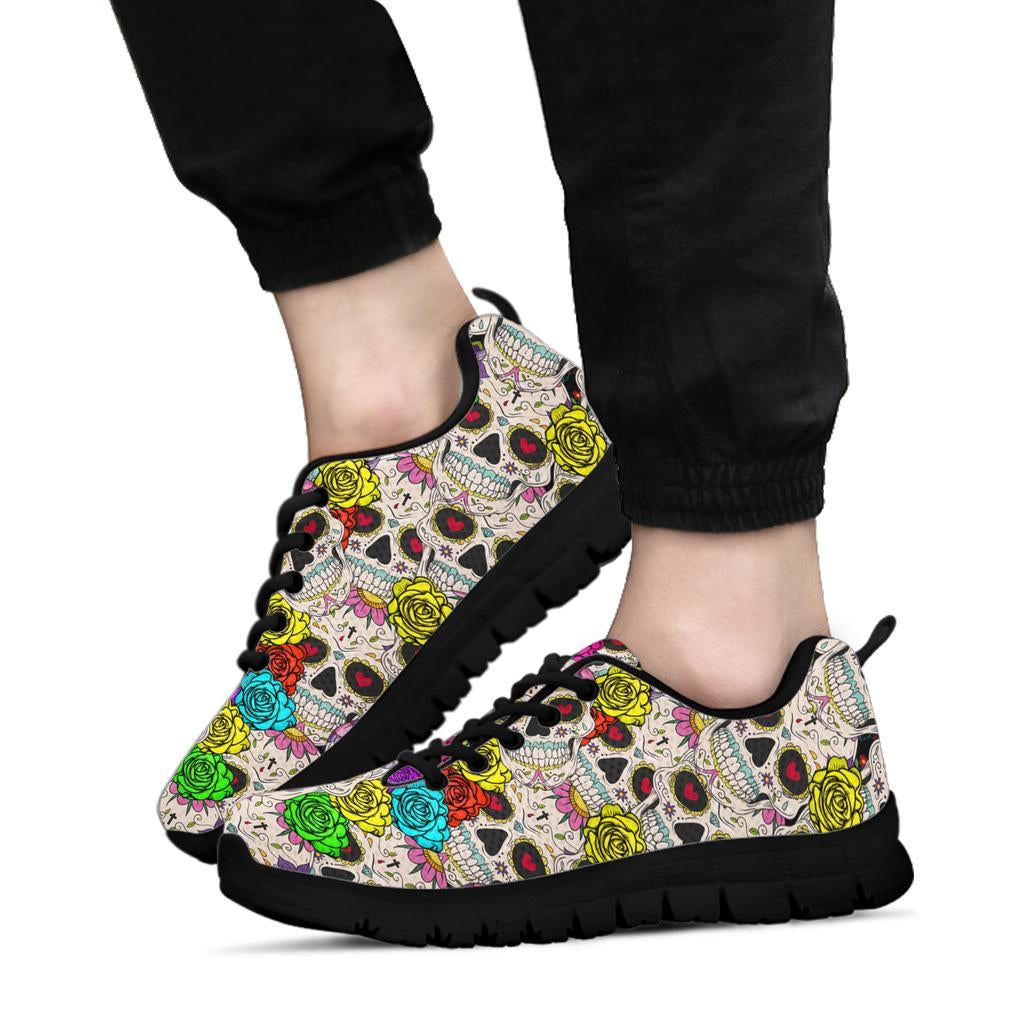 Sugar skull sneakers