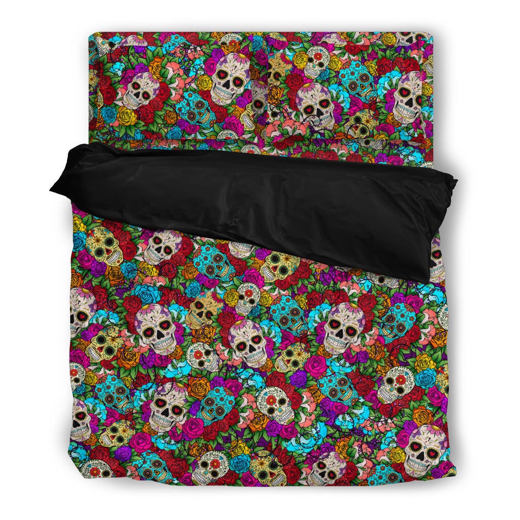 Skull & Flowers Duvet