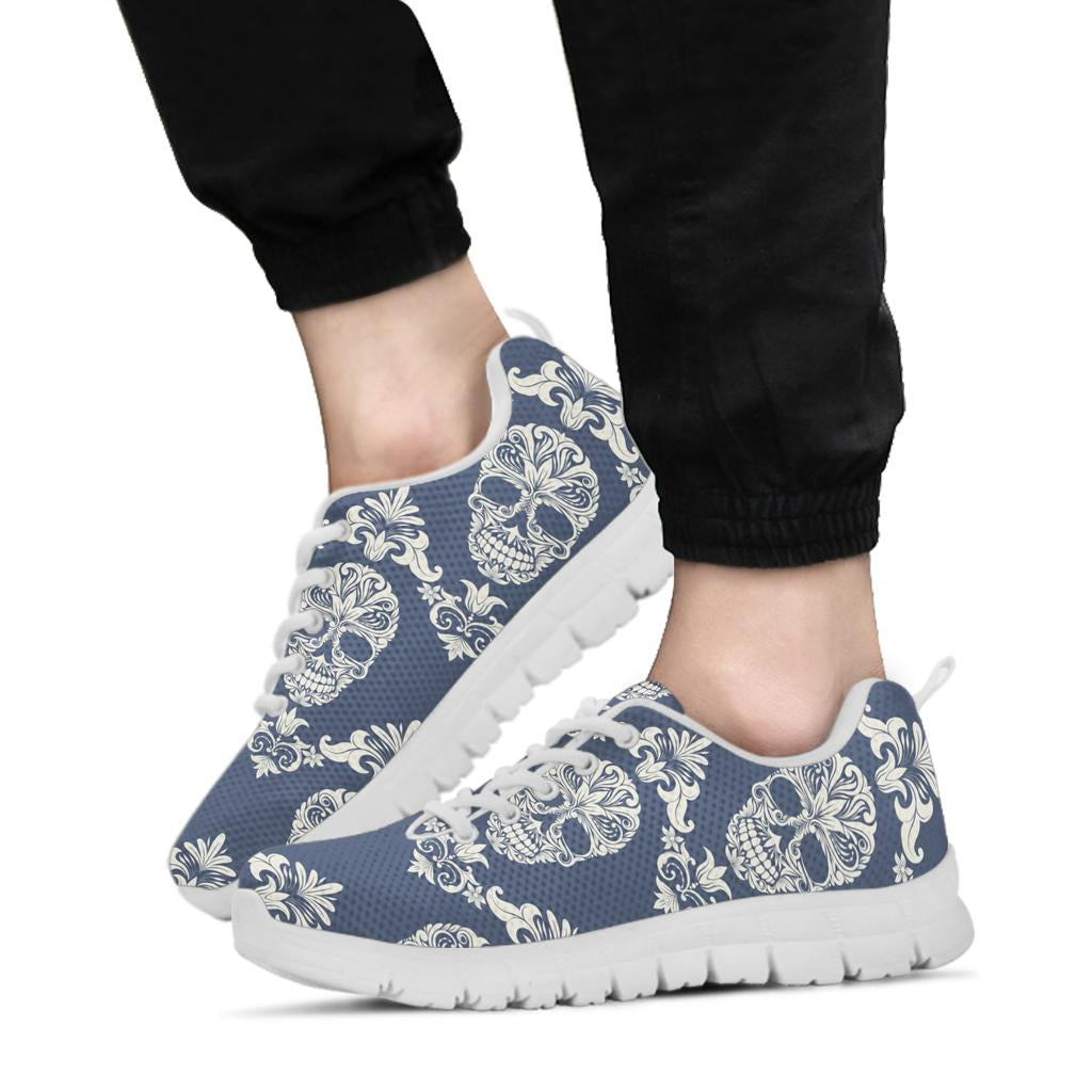Black Sugar skull sneakers shoes