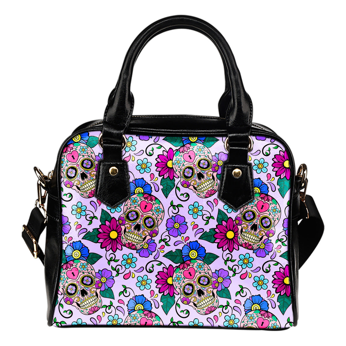 Sugar Skull - Shoulder Handbag
