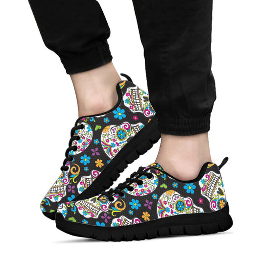 Sugar skull sneaker shoes