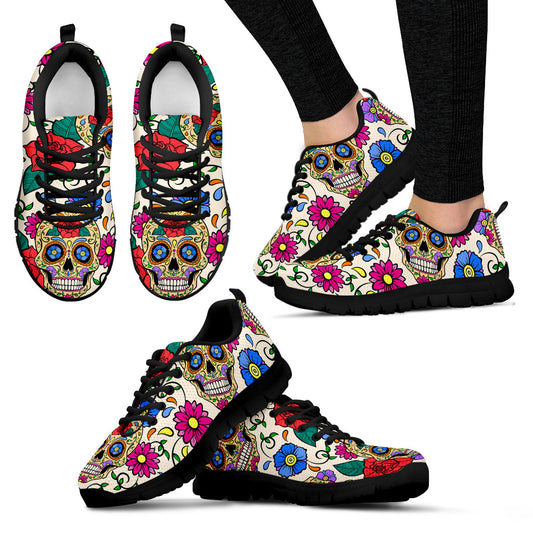 Sugar skull Sneakers for women