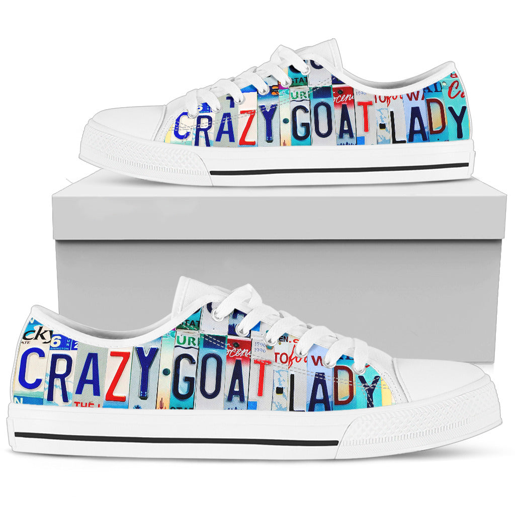 Crazy Goat Lady Low Top