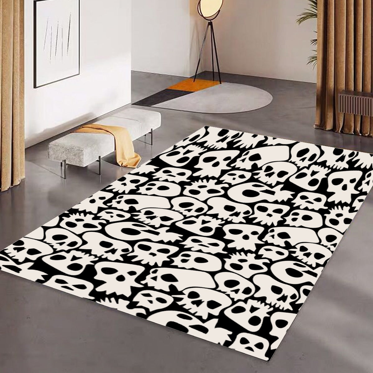 Halloween Horror Foldable Rectangular Floor Mat
