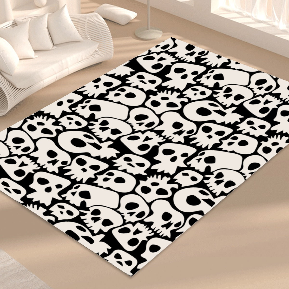 Halloween Horror Foldable Rectangular Floor Mat