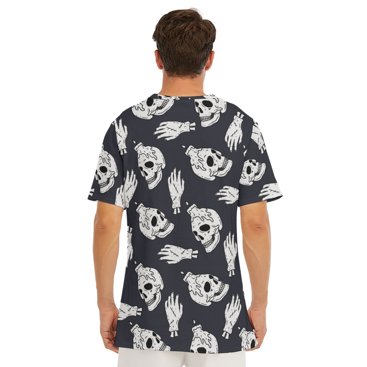 Halloween Ghost Men's O-Neck T-Shirt | 190GSM Cotton