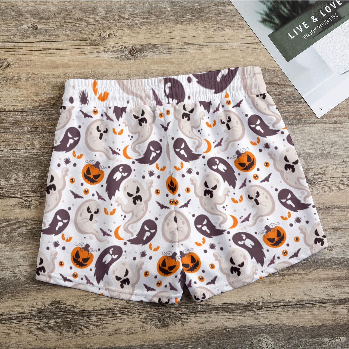 Halloween Skeleton Women's Casual Shorts