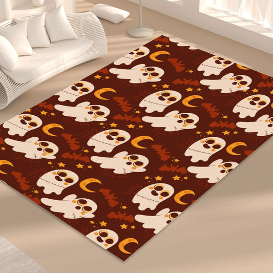 Halloween Mexican skull Horror Foldable Rectangular Floor Mat