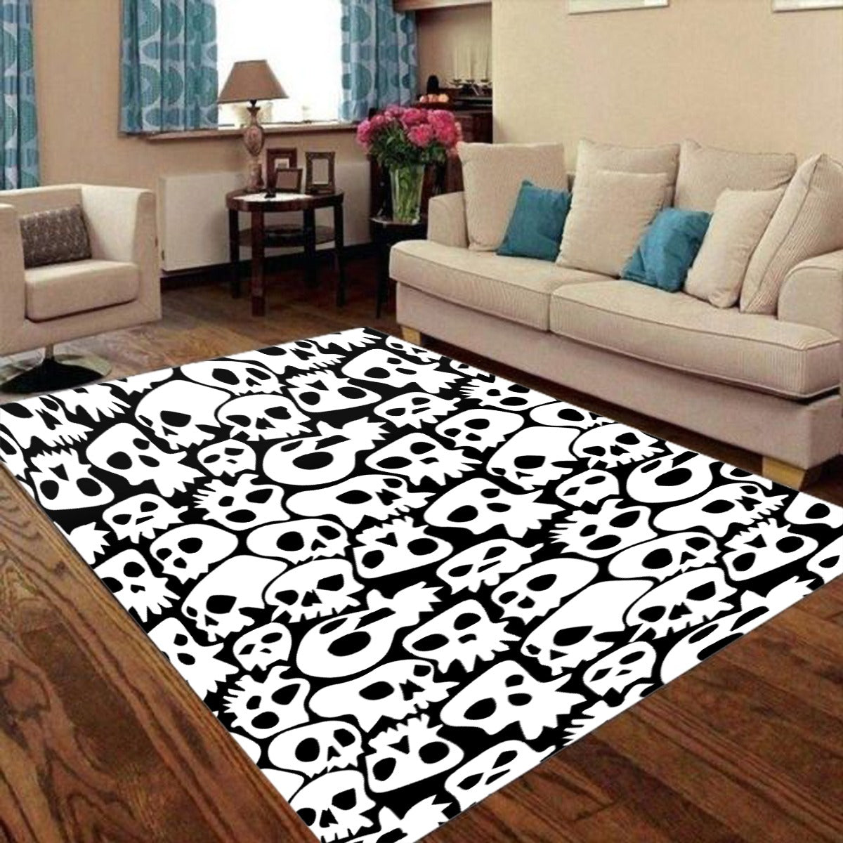 Halloween Horror Foldable Rectangular Floor Mat