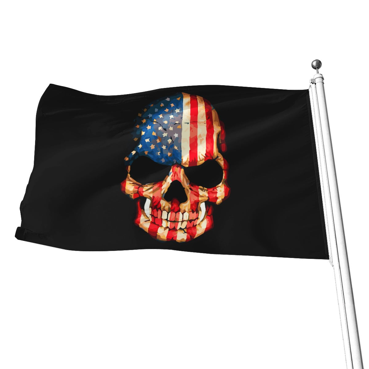 Halloween Day of the dead All-Over Print Flag