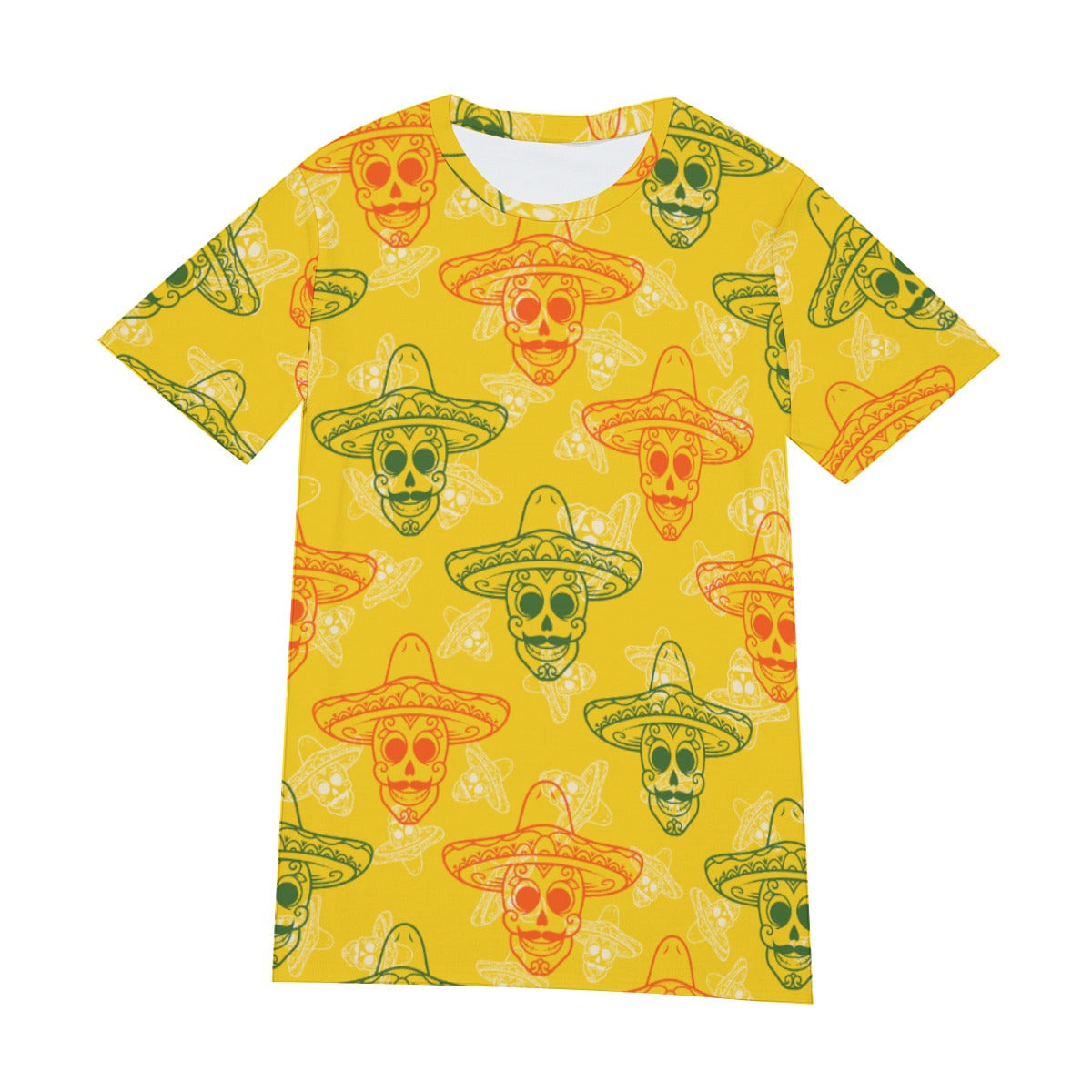 All-Over Print Men's O-Neck T-Shirt | 190GSM Cotton