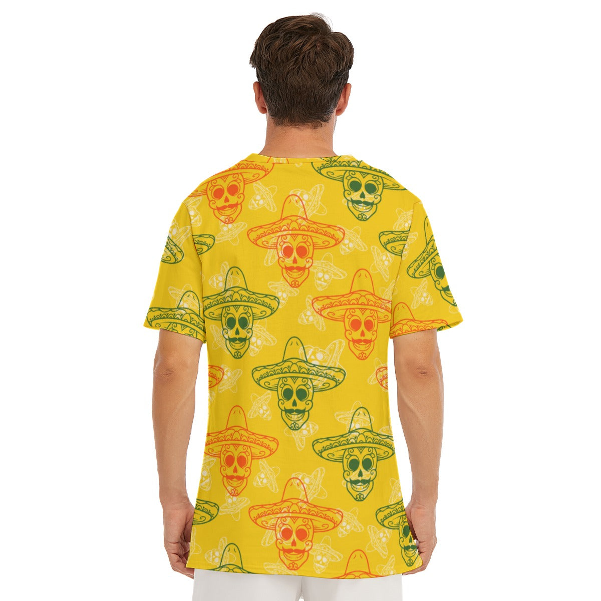 All-Over Print Men's O-Neck T-Shirt | 190GSM Cotton