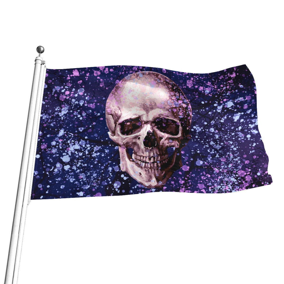 Halloween Skeleton Flag