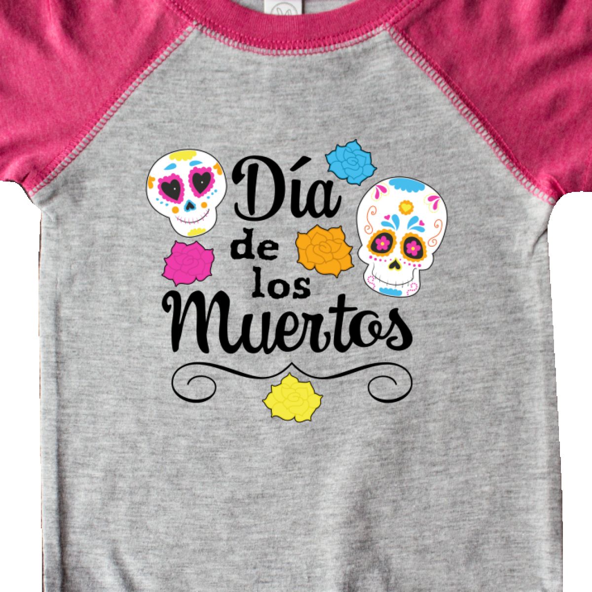 Día De Los Muertos- Day Of The Dead Sugar Skulls Infant Creeper Party