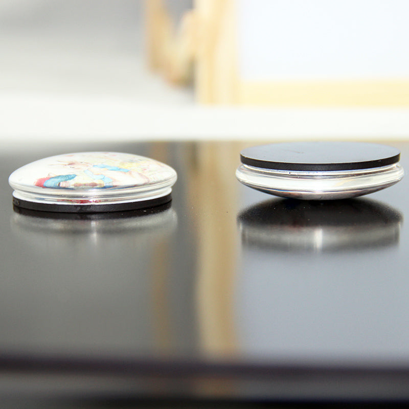 12 PCS Sugar Skull decorative refrigerator magnets Wall Sticker Glass fridge magnet