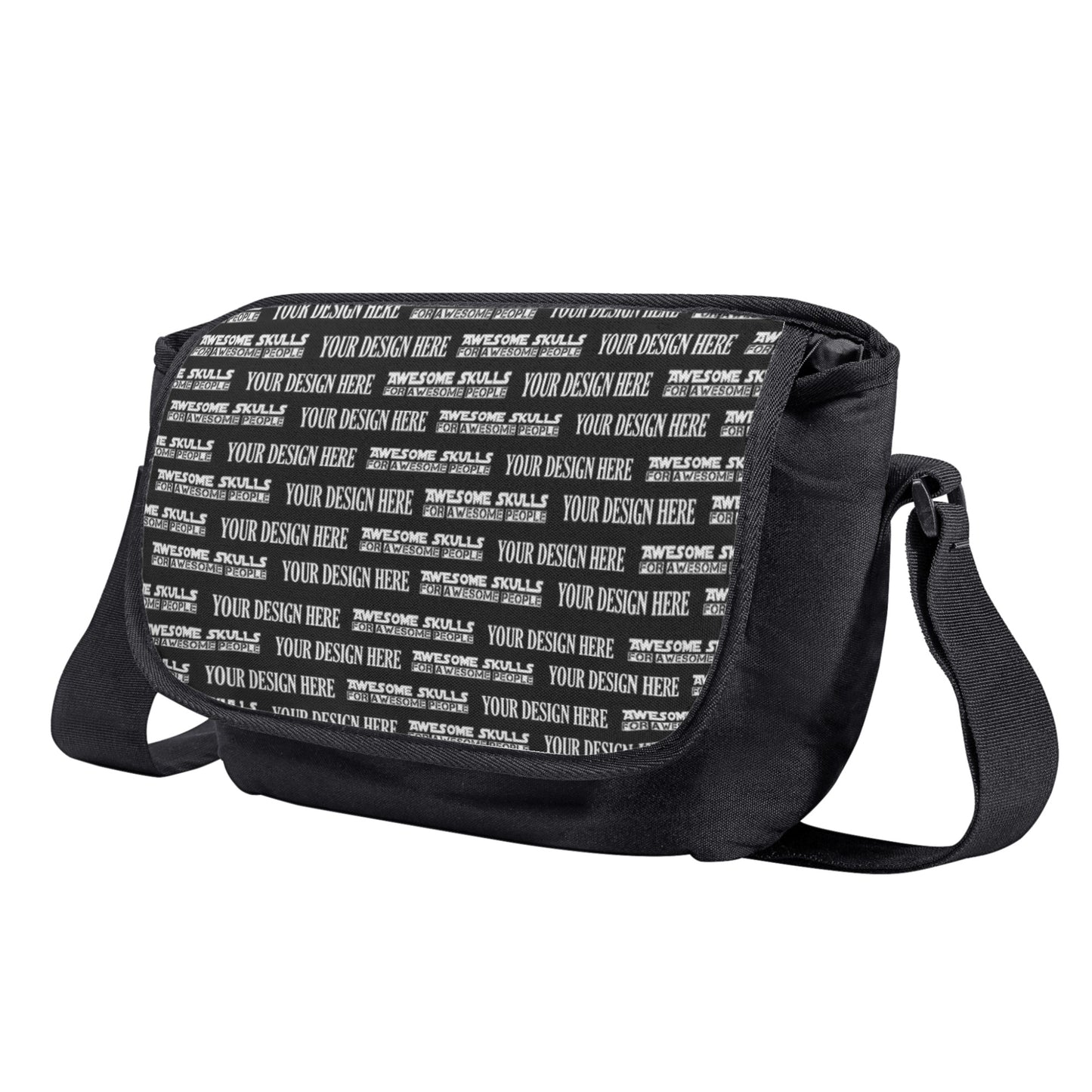 Custom Print on demand POD Messenger Bag