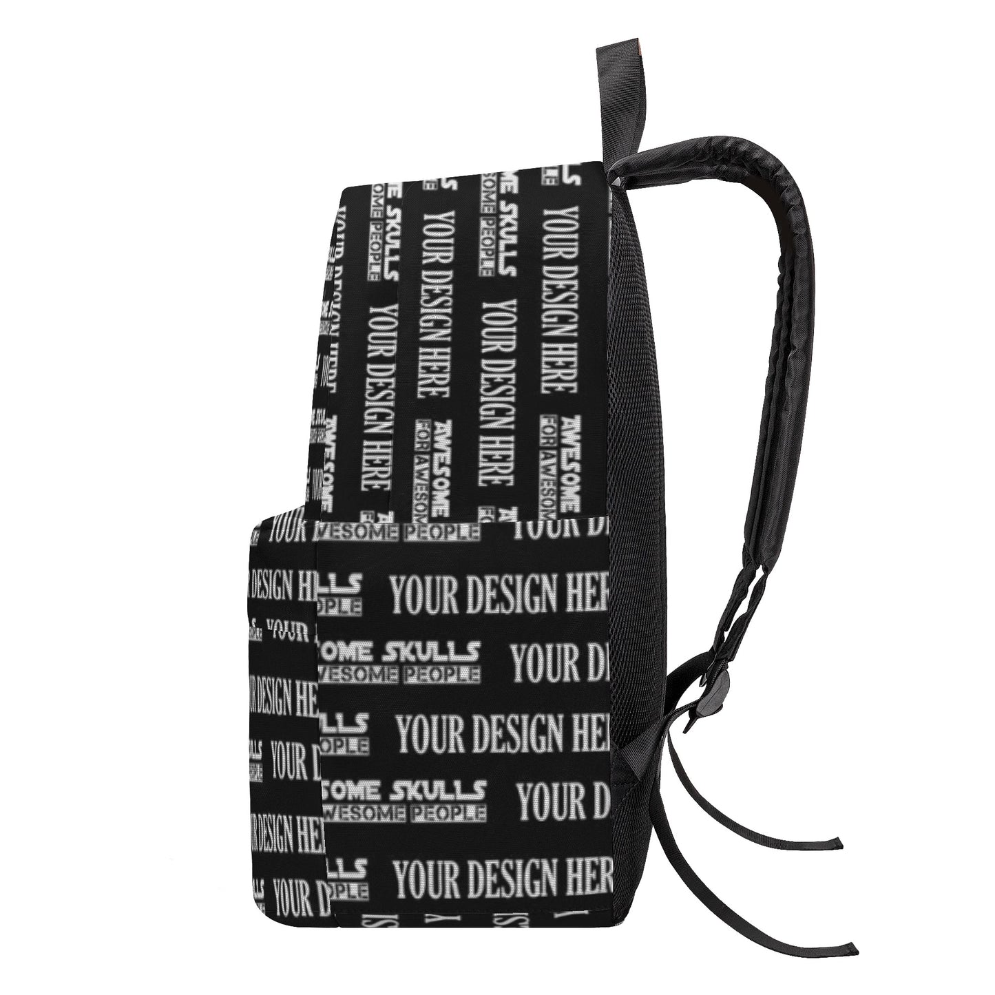 Custom Print on demand POD All Over Print Cotton Backpack