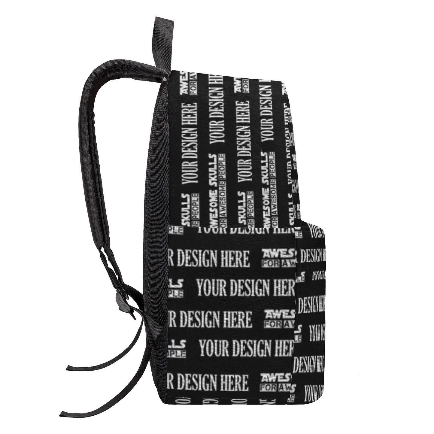 Custom Print on demand POD All Over Print Cotton Backpack