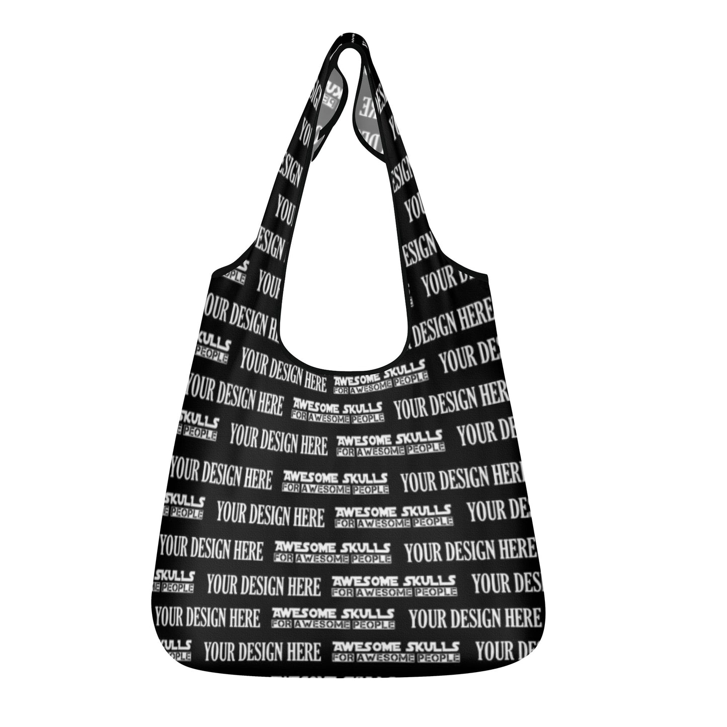 Custom Print on demand POD 3 Pack of Grocery Bags