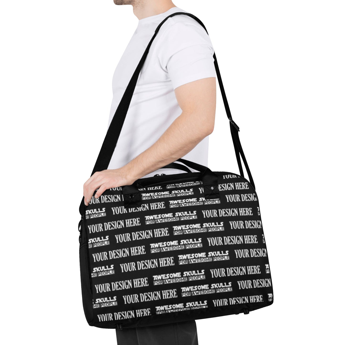 Custom Print on demand POD New Nylon Tote Bags