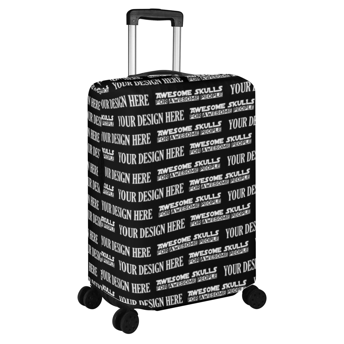 Custom Print on demand POD Polyester Luggage Cover