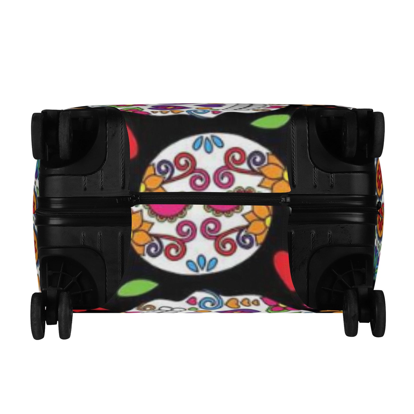 Day of the dead sugar sull luggage cover set, skull suitcase cover