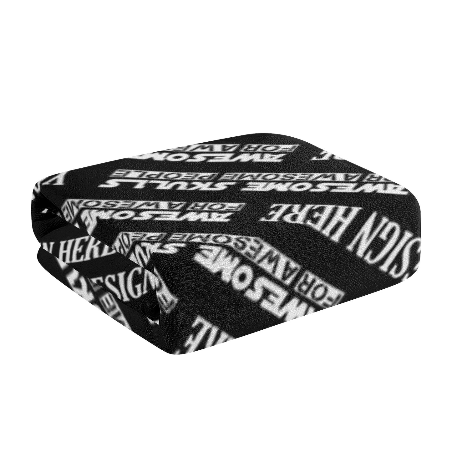 Custom Print on demand POD Bath Towel