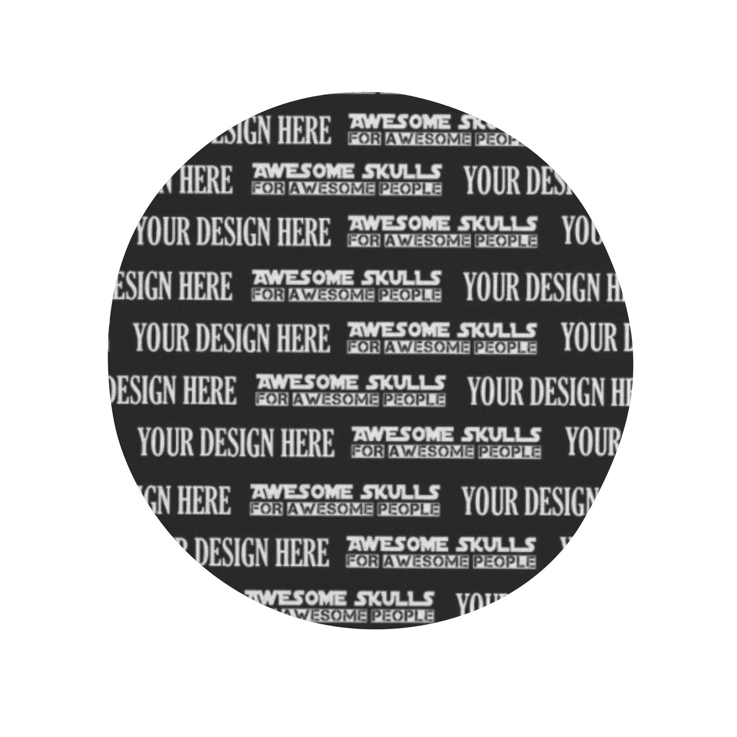 Custom Print on demand POD 6 Pieces Cup Mats Set