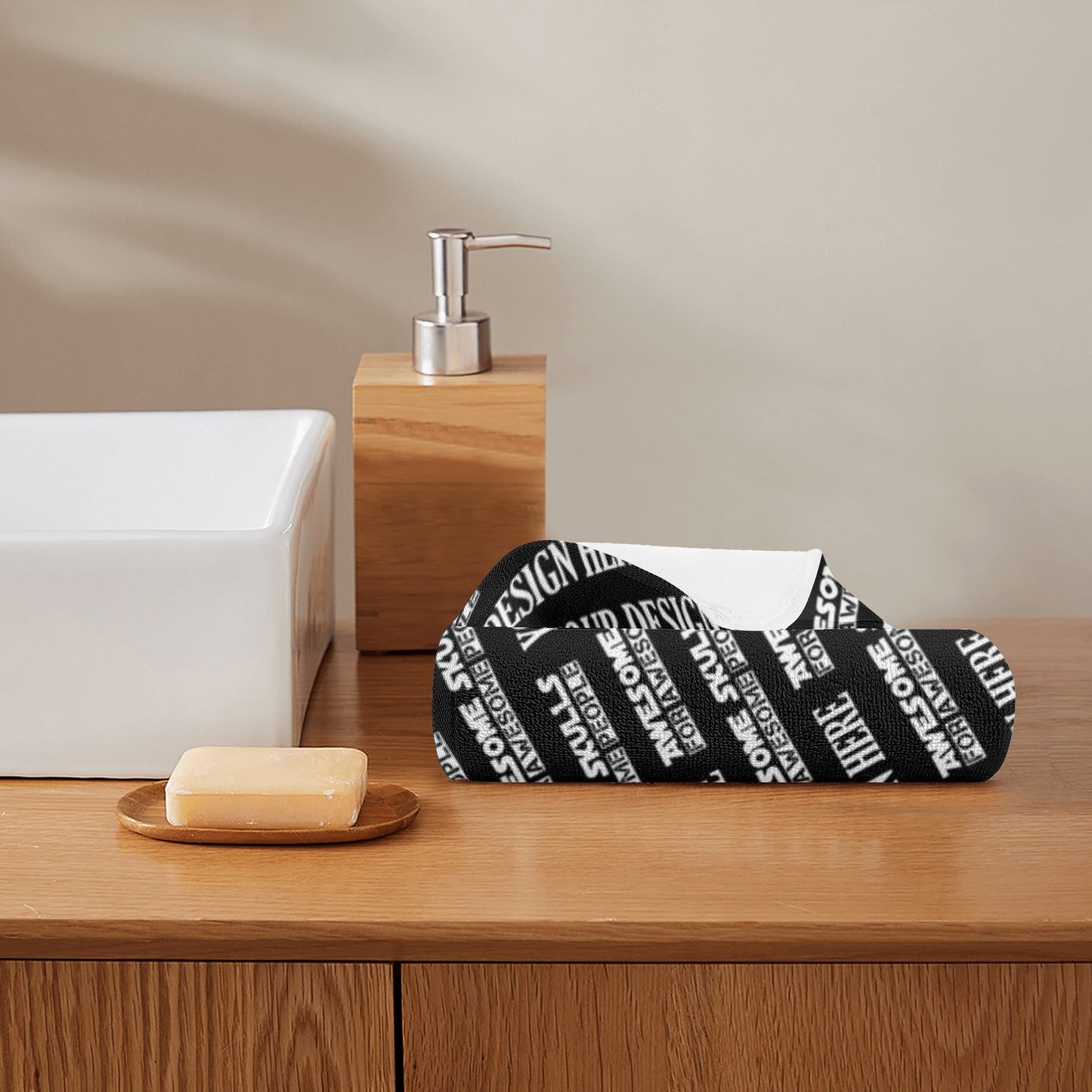 Custom Print on demand POD Towel