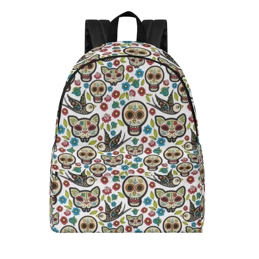 Day of the dead sugar skull gothic New Backpack