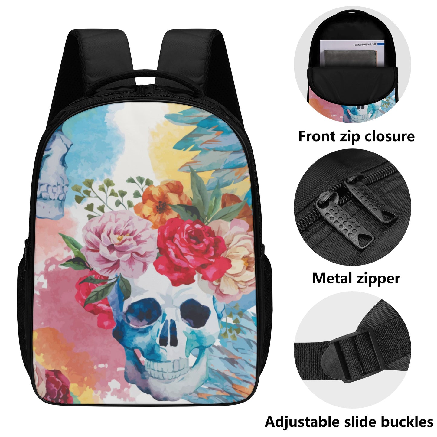 16 Inch Dual Compartment School Backpack