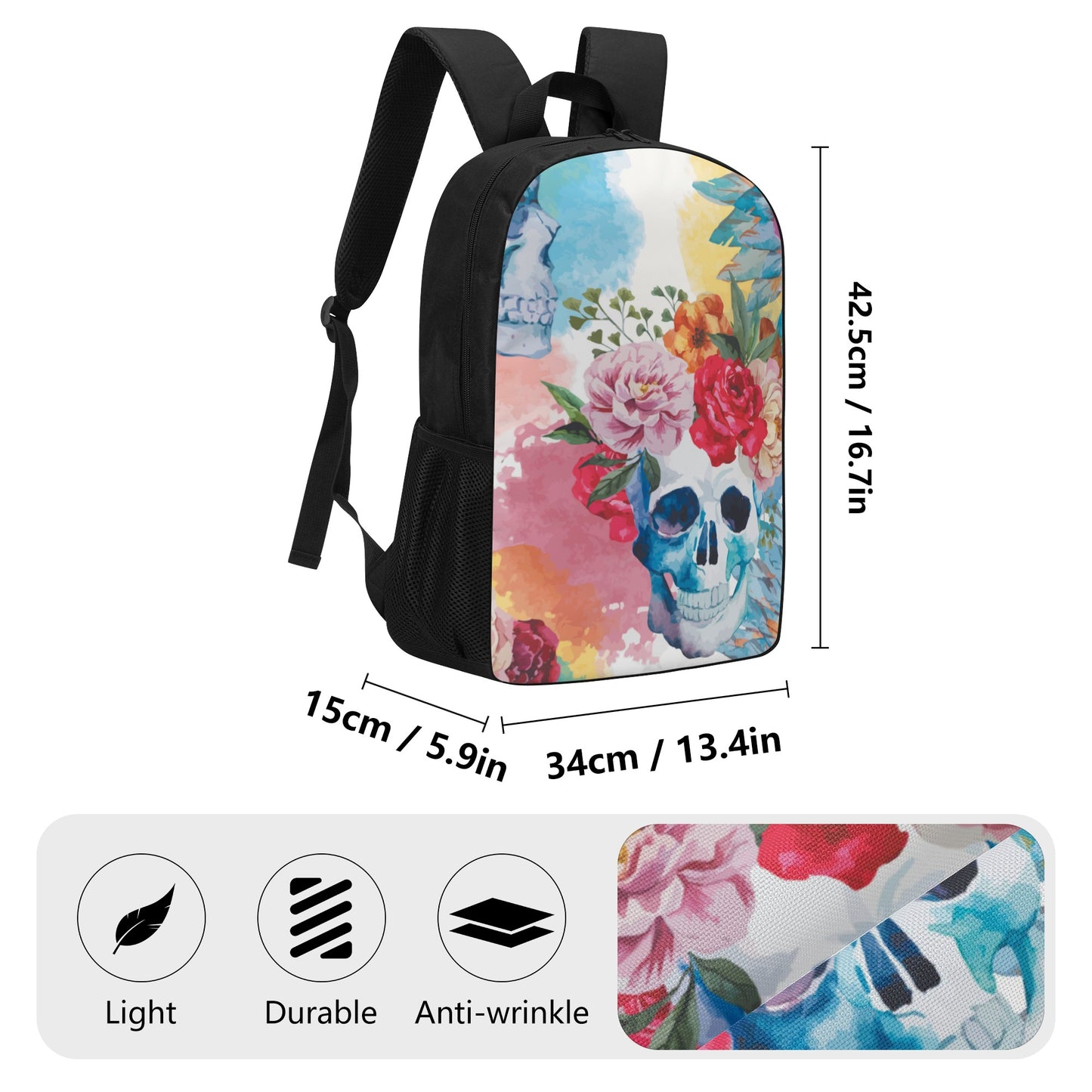 17 Inch School Backpack
