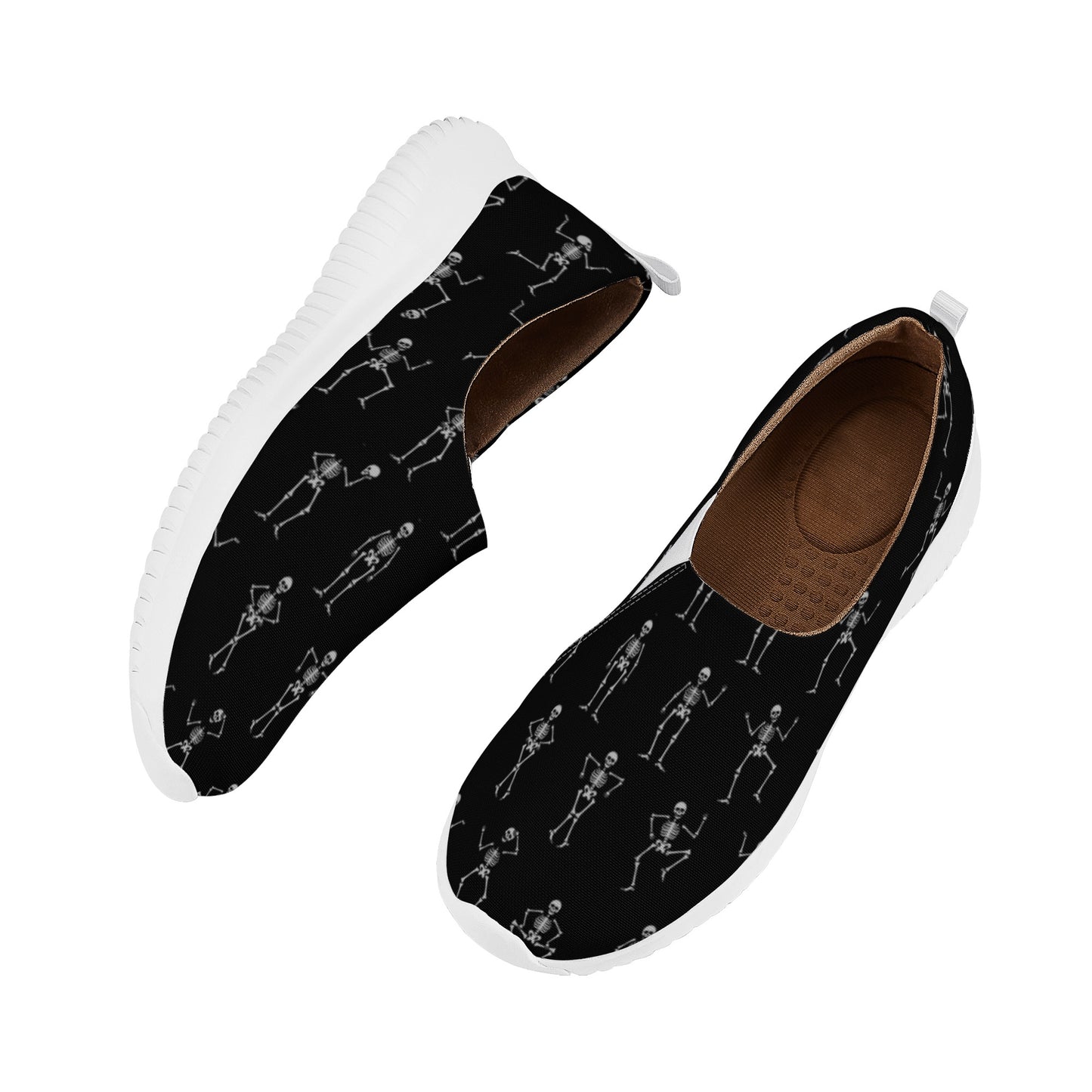 Day of the dead sugar skull gothic Women's Casual Shoes