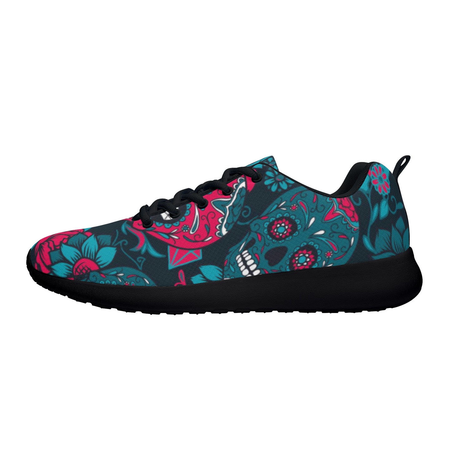 Sugar skull Women's Mesh Athletic Sneakers