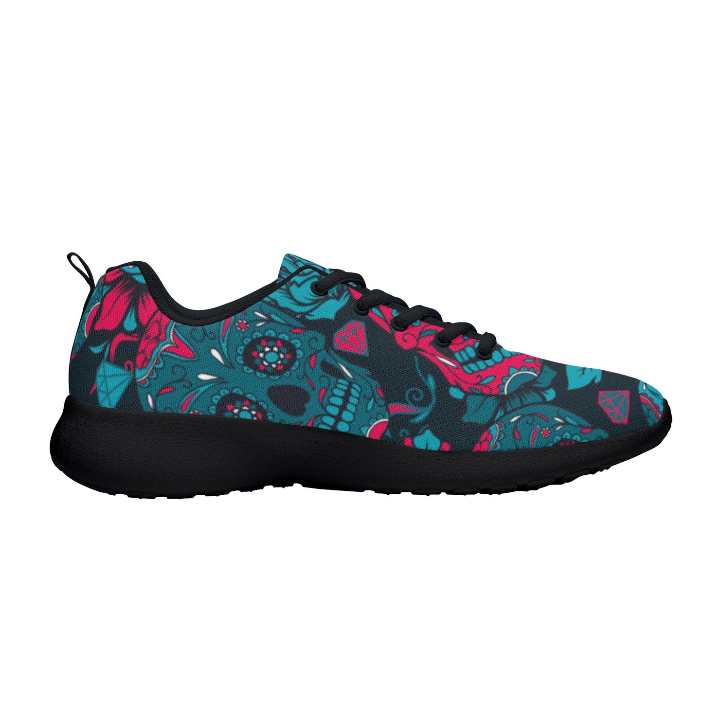 Sugar skull Women's Mesh Athletic Sneakers
