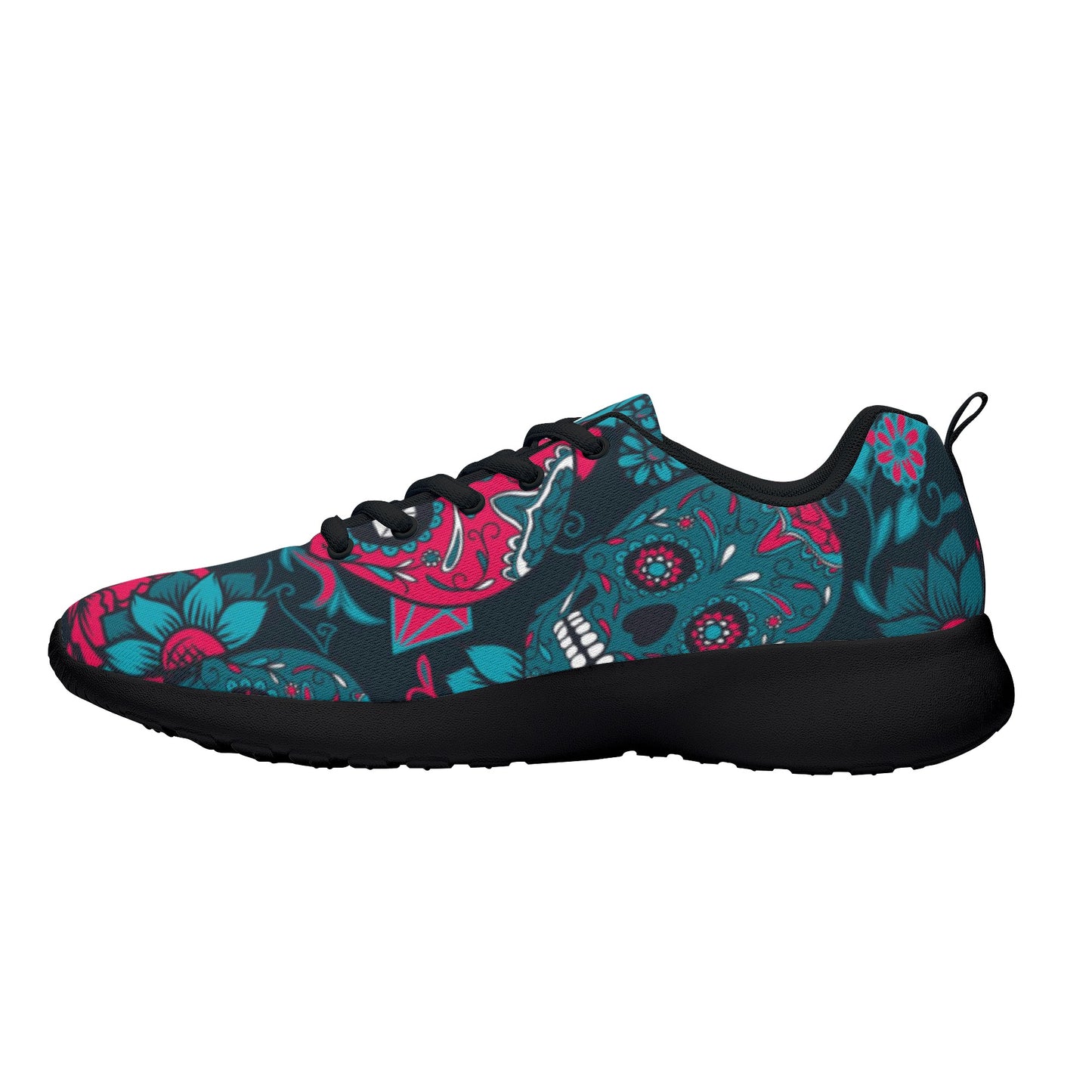 Sugar skull Women's Mesh Athletic Sneakers
