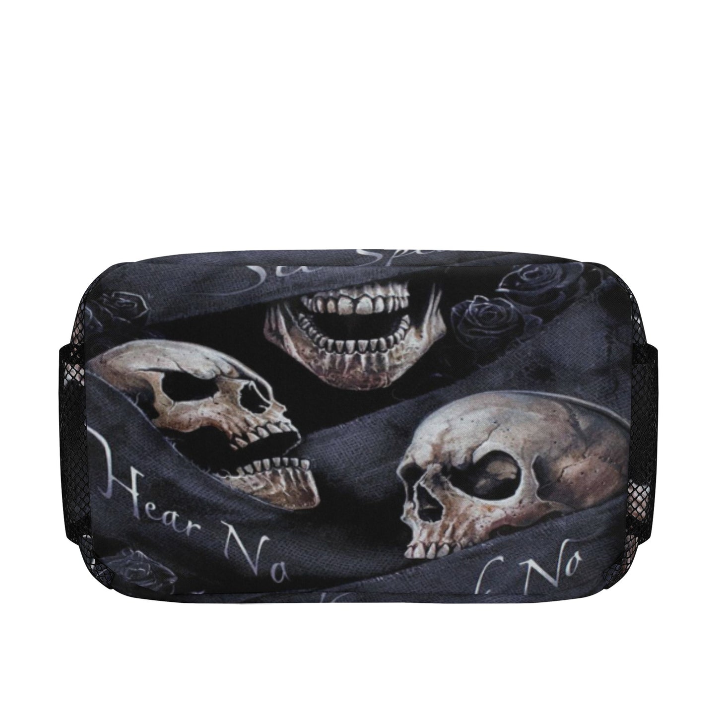 No see no hear no speak skull Lunch Bag