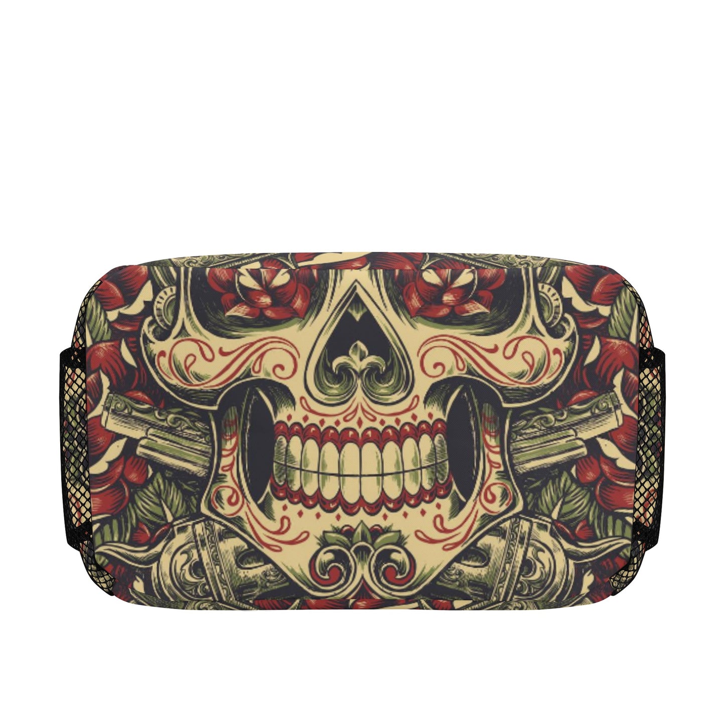 Gothic Halloween sugar skull Lunch Bag