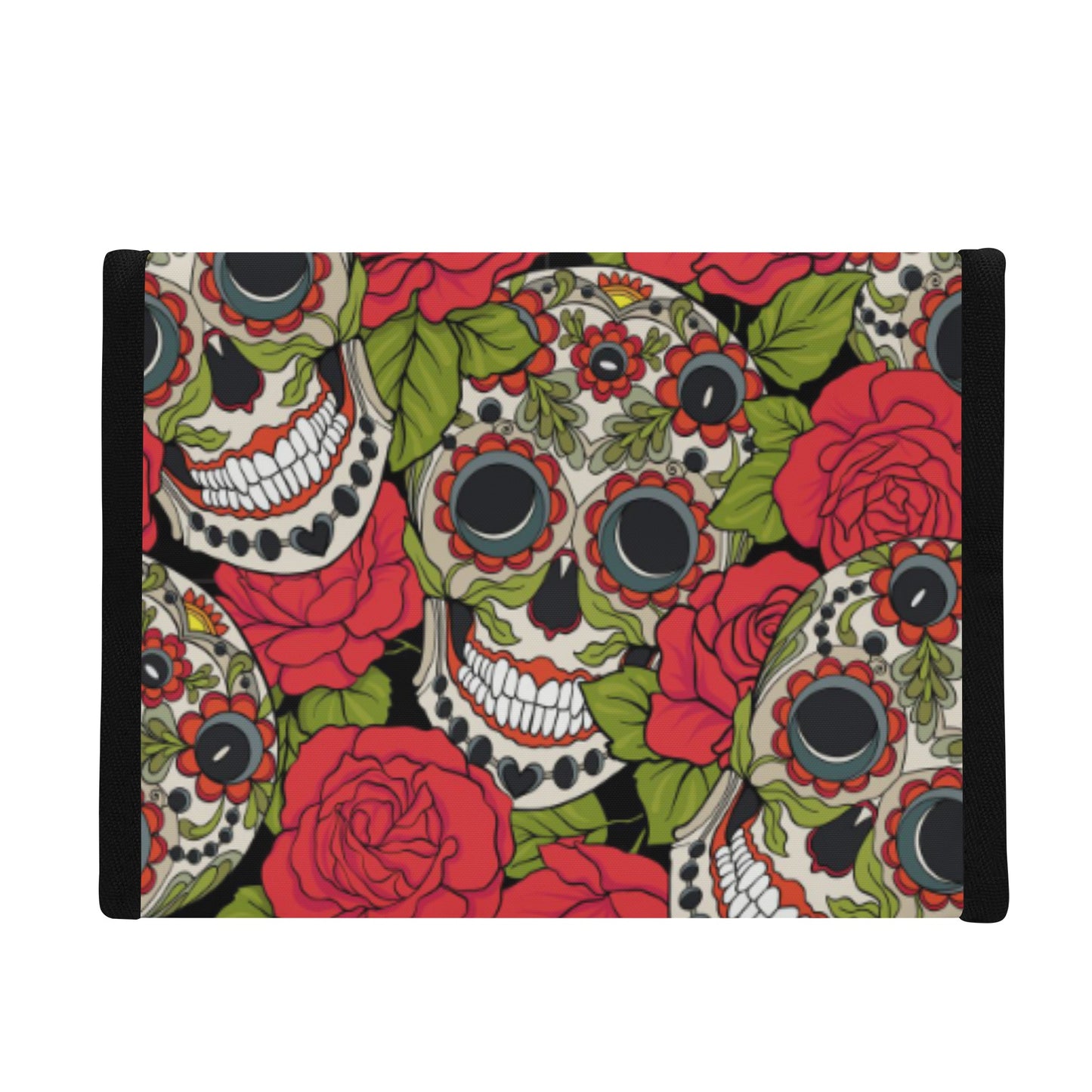 Day of the dead sugar skull Folding Pocket Type Lunch Bag