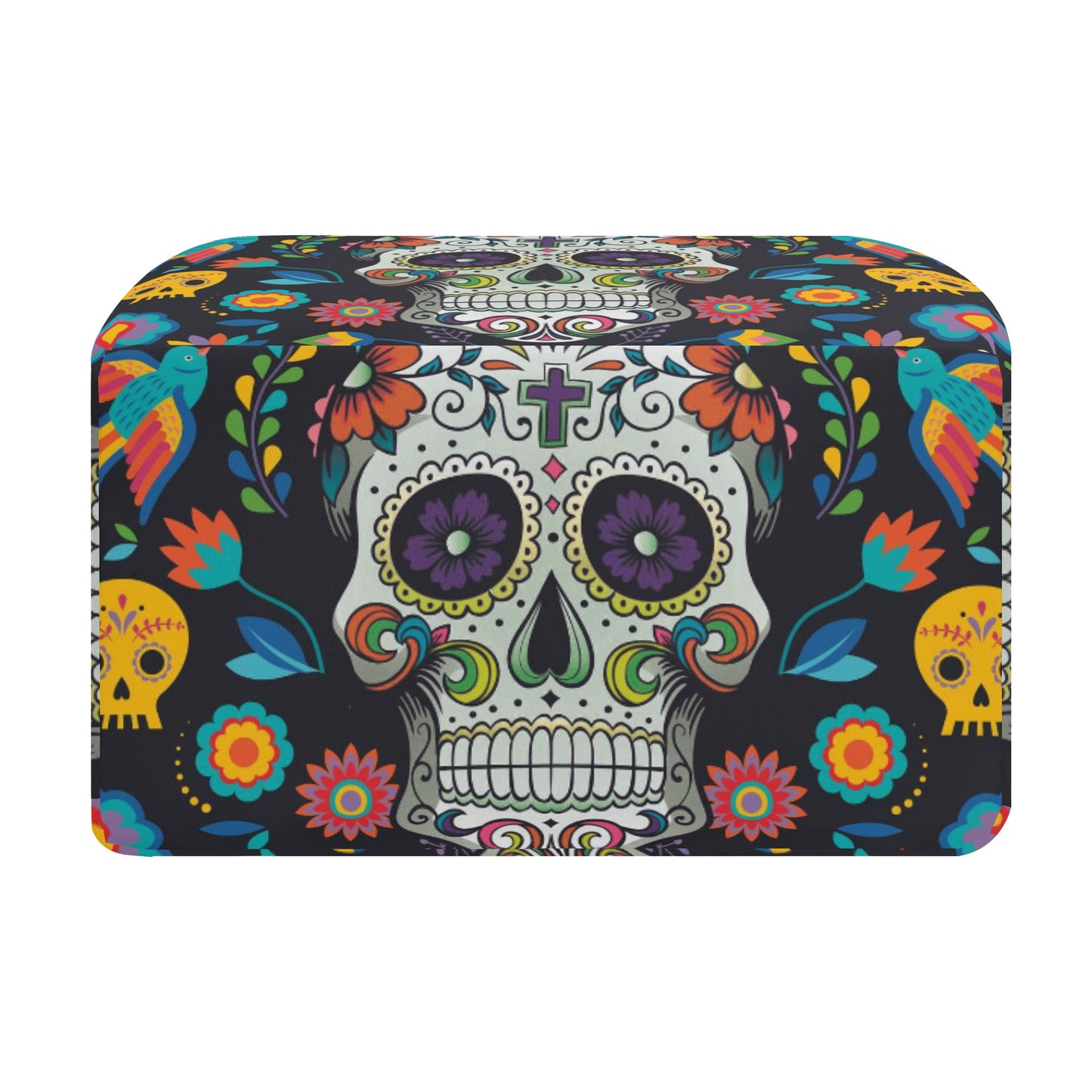 Calaveras skull mexican skull Portable Tote Lunch Bag