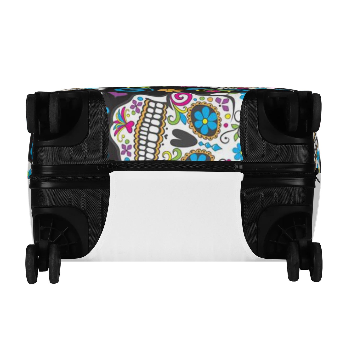 Dia de los muertos skull Polyester Luggage Cover