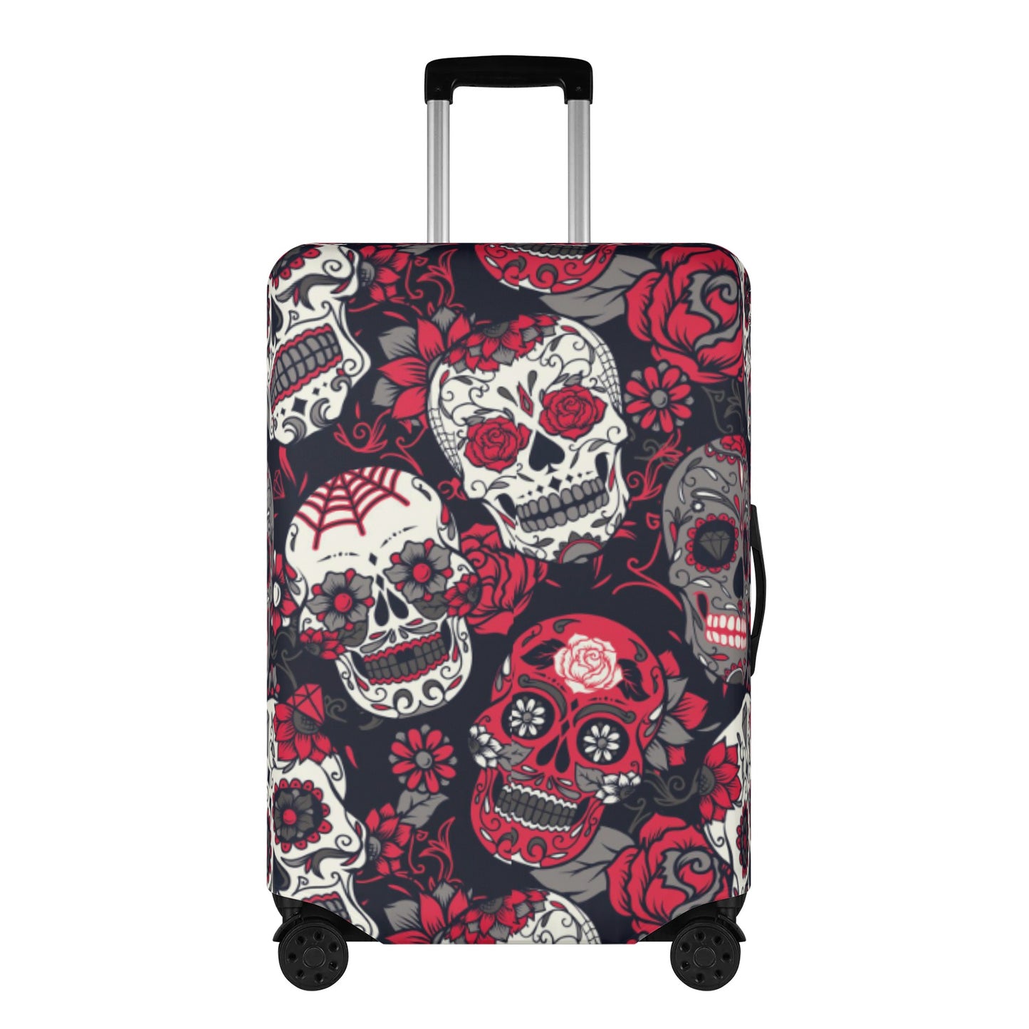 Sugar skull Day of the dead Polyester Luggage Cover