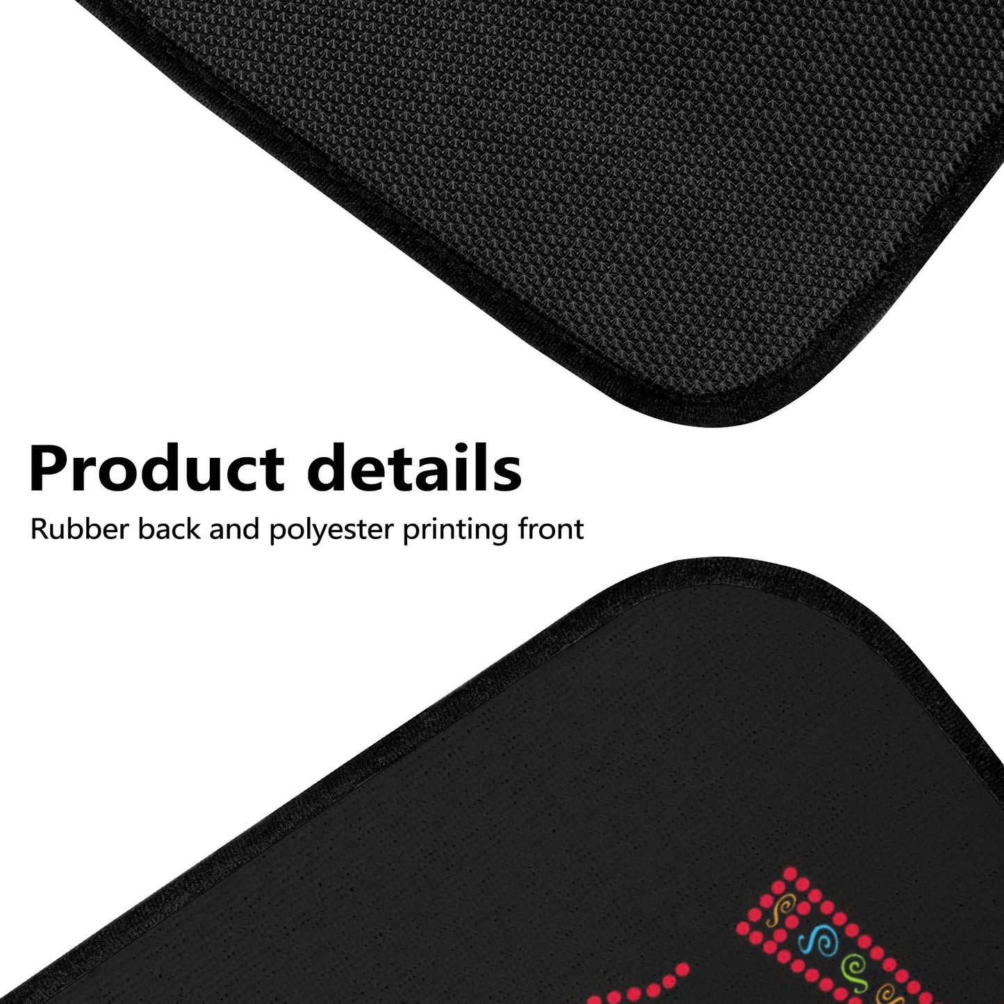 Sugar skull Back and Front Car Floor Mats