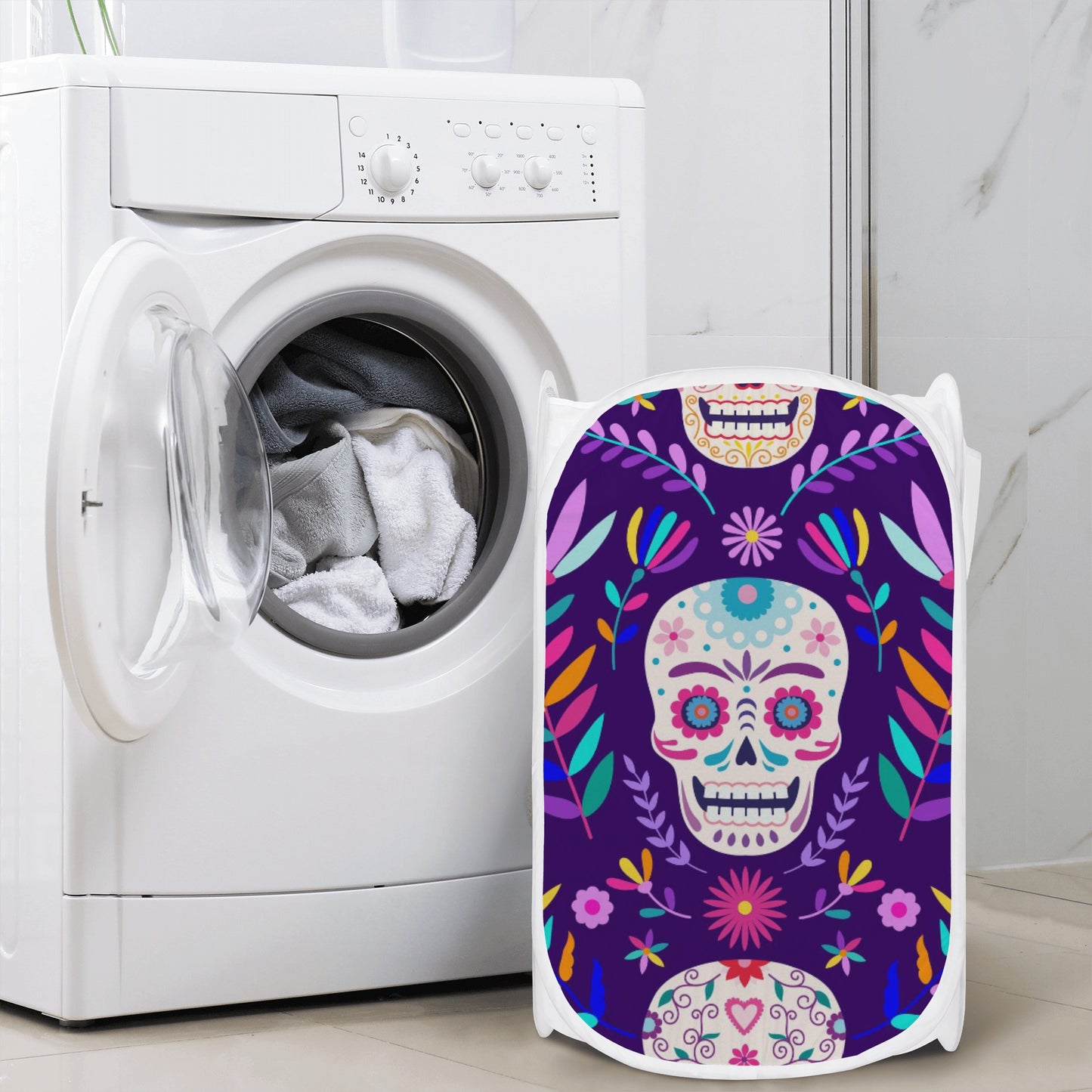 Day of the dead Laundry Hamper