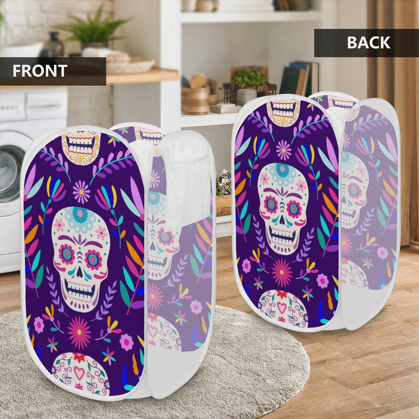 Day of the dead Laundry Hamper