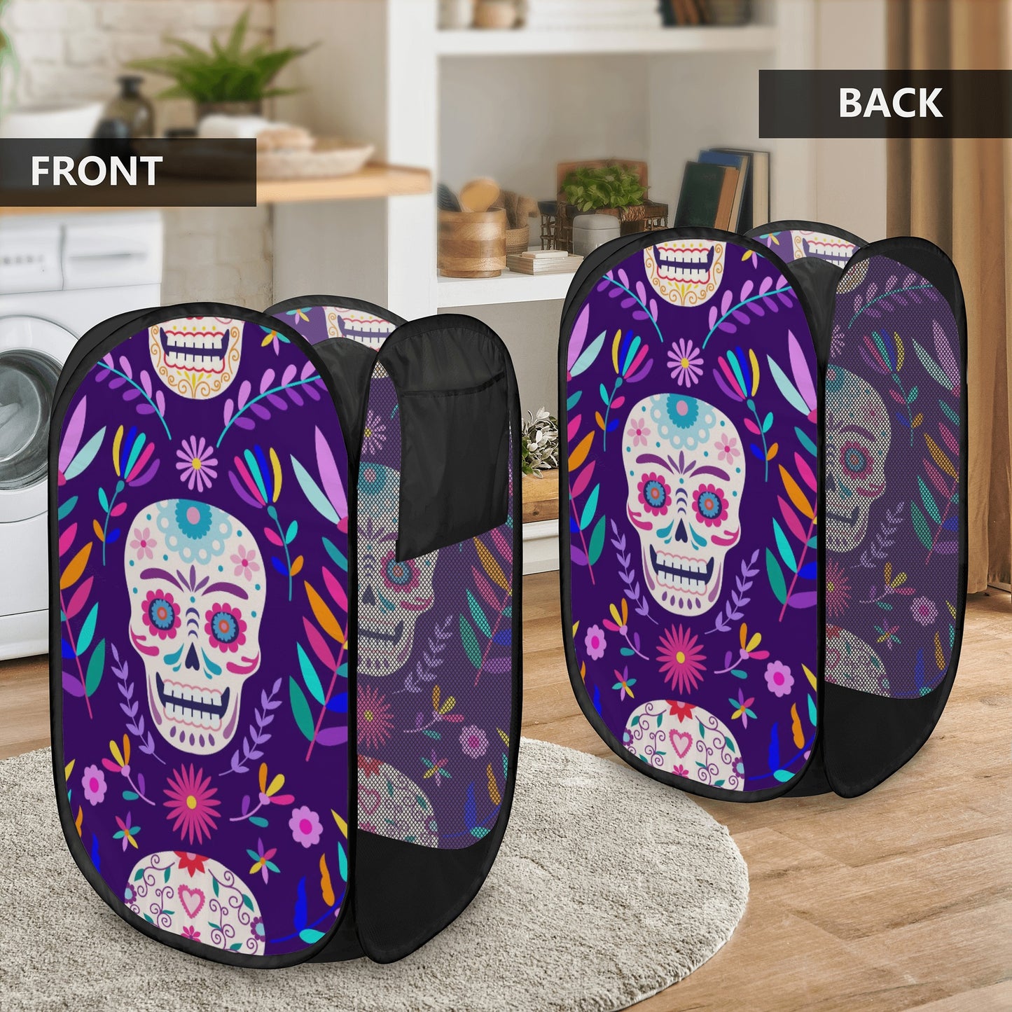 Day of the dead Laundry Hamper